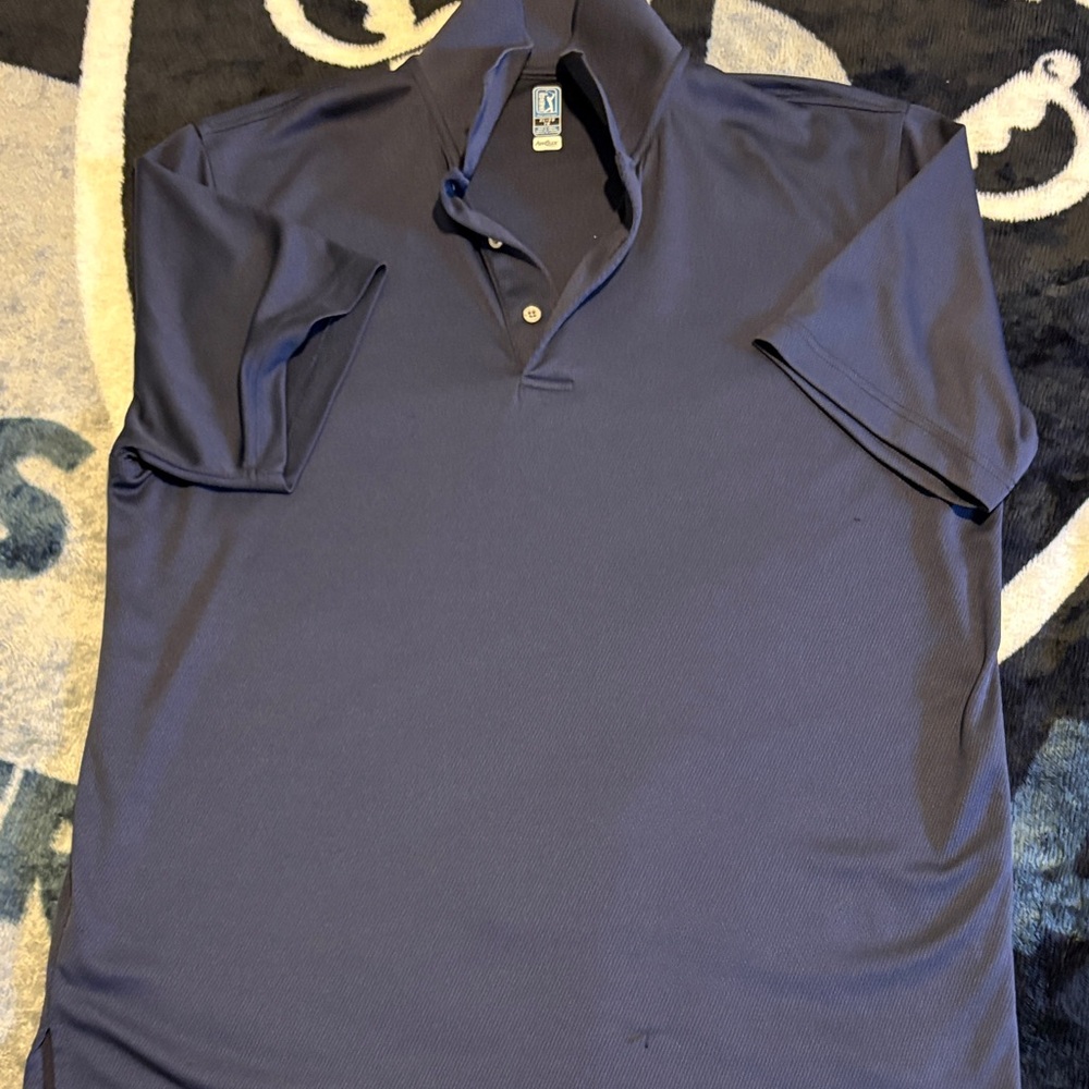 PGA Tour Navy Polo Shirt